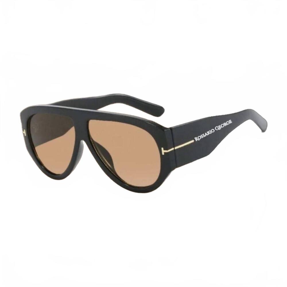 NEW ROSSARIO GEORGE women's sunglasses in black/honey
